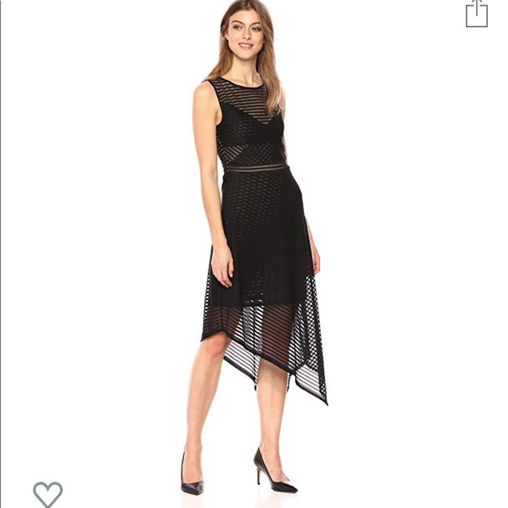 BCBG MaxAzria Asymmetrical Dress